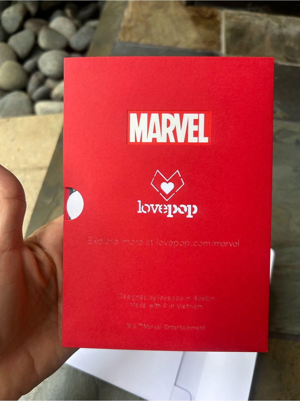 Lovepop marvel card